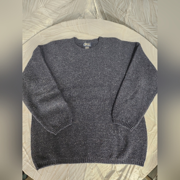Outfitters - Blue Wool Sweatet - Size L - Picture 1 of 3